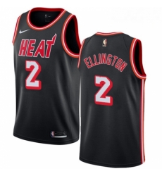 Mens Nike Miami Heat 2 Wayne Ellington Swingman Black Black Fashion Hardwood Classics NBA Jersey Mens Nike Miami Heat 2 Wayne Ellington Swingman Black Black Fashion Hardwood Classics NBA Jersey