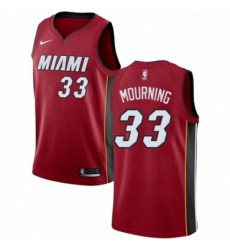 Mens Nike Miami Heat 33 Alonzo Mourning Authentic Red NBA Jersey Statement Edition Mens Nike Miami Heat 33 Alonzo Mourning Authentic Red NBA Jersey Statement Edition