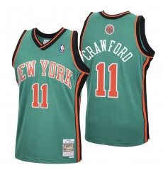 Men New York Knicks 11 Jamal Crawford 2006 07 Green Swingman Stitched Jersey Men New York Knicks 11 Jamal Crawford 2006 07 Green Swingman Stitched Jersey