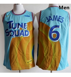 Men Tune Squad Lebron James 6 Space Jam Basketball Jersey Men Tune Squad Lebron James 6 Space Jam Basketball Jersey
