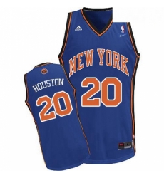 Mens Nike New York Knicks 20 Allan Houston Swingman Royal Blue Throwback NBA Jersey Mens Nike New York Knicks 20 Allan Houston Swingman Royal Blue Throwback NBA Jersey