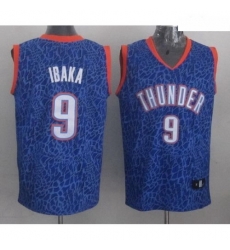 Thunder 9 Serge Ibaka Blue Crazy Light Stitched NBA Jersey Thunder 9 Serge Ibaka Blue Crazy Light Stitched NBA Jersey