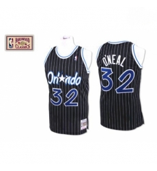 Mens Mitchell and Ness Orlando Magic 32 Shaquille ONeal Authentic Black Throwback NBA Jersey Mens Mitchell and Ness Orlando Magic 32 Shaquille ONeal Authentic Black Throwback NBA Jersey