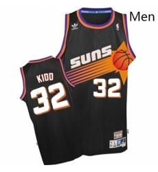 Mens Adidas Phoenix Suns 32 Jason Kidd Swingman Black Throwback NBA Jersey Mens Adidas Phoenix Suns 32 Jason Kidd Swingman Black Throwback NBA Jersey
