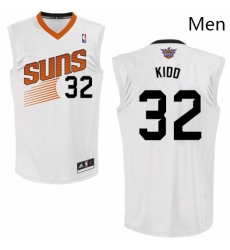 Mens Adidas Phoenix Suns 32 Jason Kidd Swingman White Home NBA Jersey Mens Adidas Phoenix Suns 32 Jason Kidd Swingman White Home NBA Jersey