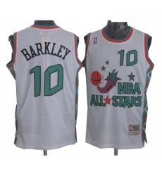 Mens Mitchell and Ness Phoenix Suns 10 Charles Barkley Swingman White 1996 All star Throwback NBA Jersey Mens Mitchell and Ness Phoenix Suns 10 Charles Barkley Swingman White 1996 All star Throwback NBA Jersey