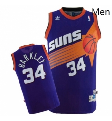 Mens Mitchell and Ness Phoenix Suns 34 Charles Barkley Authentic Purple Throwback NBA Jersey Mens Mitchell and Ness Phoenix Suns 34 Charles Barkley Authentic Purple Throwback NBA Jersey
