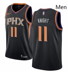 Mens Nike Phoenix Suns 11 Brandon Knight Authentic Black Alternate NBA Jersey Statement Edition Mens Nike Phoenix Suns 11 Brandon Knight Authentic Black Alternate NBA Jersey Statement Edition