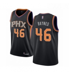 Youth Phoenix Suns 46 Aron Baynes Swingman Black Basketball Jersey Statement Edition Youth Phoenix Suns 46 Aron Baynes Swingman Black Basketball Jersey Statement Edition