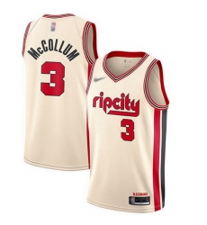 Blazers 3 C.J. McCollum Cream Basketball Swingman City Edition 2019 20 Jersey Blazers 3 C.J. McCollum Cream Basketball Swingman City Edition 2019 20 Jersey