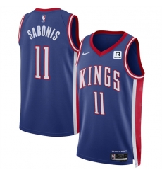 Men Sacramento Kings 11 Domantas Sabonis Purple 2024 25 City Edition Stitched Basketball Jersey Men Sacramento Kings 11 Domantas Sabonis Purple 2024 25 City Edition Stitched Basketball Jersey