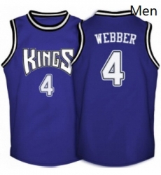 Mens Adidas Sacramento Kings 4 Chris Webber Swingman Purple Throwback NBA Jersey Mens Adidas Sacramento Kings 4 Chris Webber Swingman Purple Throwback NBA Jersey