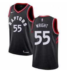 Mens Nike Toronto Raptors 55 Delon Wright Swingman Black Alternate NBA Jersey Statement Edition Mens Nike Toronto Raptors 55 Delon Wright Swingman Black Alternate NBA Jersey Statement Edition