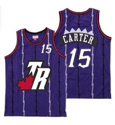 Raptors 15 Vince Carter Purple Big White TR Logo Retro Jersey Raptors 15 Vince Carter Purple Big White TR Logo Retro Jersey