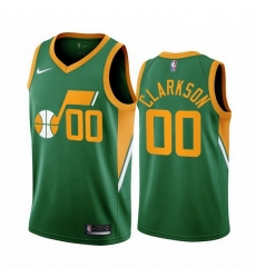 Men Utah Jazz 00 Jordan Clarkson Green NBA Swingman 2020 21 Earned Edition Jersey Men Utah Jazz 00 Jordan Clarkson Green NBA Swingman 2020 21 Earned Edition Jersey
