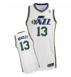 Mens Adidas Utah Jazz 13 Tony Bradley Authentic White Home NBA Jersey Mens Adidas Utah Jazz 13 Tony Bradley Authentic White Home NBA Jersey