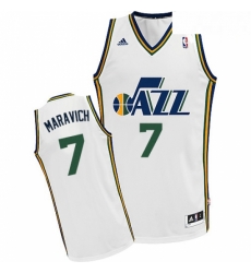 Mens Adidas Utah Jazz 7 Pete Maravich Swingman White Home NBA Jersey Mens Adidas Utah Jazz 7 Pete Maravich Swingman White Home NBA Jersey