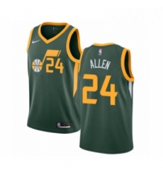 Mens Nike Utah Jazz 24 Grayson Allen Green Swingman Jersey Earned Edition Mens Nike Utah Jazz 24 Grayson Allen Green Swingman Jersey Earned Edition
