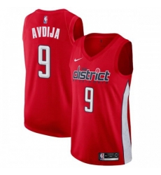 Men Nike Washington Wizards 9 Deni Avdija Red NBA Swingman Earned Edition Jersey Men Nike Washington Wizards 9 Deni Avdija Red NBA Swingman Earned Edition Jersey