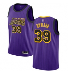 Lakers 39 Dwight Howard Purple Basketball Swingman City Edition 2018 19 Jersey Lakers 39 Dwight Howard Purple Basketball Swingman City Edition 2018 19 Jersey