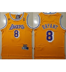 Lakers 8 Kobe Bryant Yellow Hardwood Classics Swingman Jersey Lakers 8 Kobe Bryant Yellow Hardwood Classics Swingman Jersey