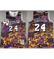 Men Los Angeles Lakers 24 Kobe Bryant Purple Yellow Throwback Basketball Jersey Men Los Angeles Lakers 24 Kobe Bryant Purple Yellow Throwback Basketball Jersey