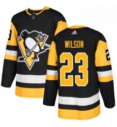 Mens Adidas Pittsburgh Penguins 23 Scott Wilson Premier Black Home NHL Jersey Mens Adidas Pittsburgh Penguins 23 Scott Wilson Premier Black Home NHL Jersey