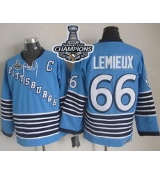Penguins #66 Mario Lemieux Light Blue CCM Throwback 2017 Stanley Cup Finals Champions Stitched NHL Jersey Penguins #66 Mario Lemieux Light Blue CCM Throwback 2017 Stanley Cup Finals Champions Stitched NHL Jersey