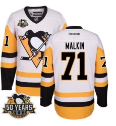 Penguins #71 Evgeni Malkin White Black CCM Throwback 50th Anniversary Stitched NHL Jersey Penguins #71 Evgeni Malkin White Black CCM Throwback 50th Anniversary Stitched NHL Jersey