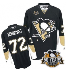 Penguins #72 Patric Hornqvist Black Home 50th Anniversary Stitched NHL Jersey Penguins #72 Patric Hornqvist Black Home 50th Anniversary Stitched NHL Jersey