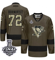 Penguins #72 Patric Hornqvist Green Salute to Service 2017 Stanley Cup Final Patch Stitched NHL Jersey Penguins #72 Patric Hornqvist Green Salute to Service 2017 Stanley Cup Final Patch Stitched NHL Jersey