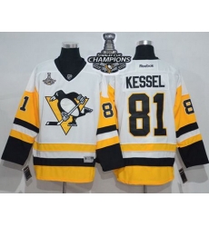 Penguins #81 Phil Kessel White New Away 2017 Stanley Cup Finals Champions Stitched NHL Jersey Penguins #81 Phil Kessel White New Away 2017 Stanley Cup Finals Champions Stitched NHL Jersey