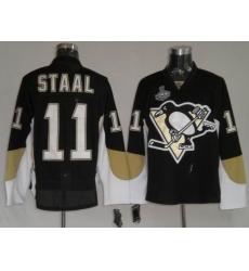 RBK Pittsburgh Penguins #11 Jordan Staal Black STANLEY CUP Jersey RBK Pittsburgh Penguins #11 Jordan Staal Black STANLEY CUP Jersey