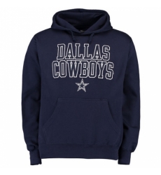 NFL Dallas Cowboys Bendire Pullover Hoodie Navy NFL Dallas Cowboys Bendire Pullover Hoodie Navy