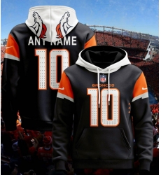 Denver Broncos Customized Hoodie 2024 Blue
