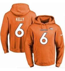 NFL Mens Nike Denver Broncos 6 Chad Kelly Orange Name Number Pullover Hoodie NFL Mens Nike Denver Broncos 6 Chad Kelly Orange Name Number Pullover Hoodie
