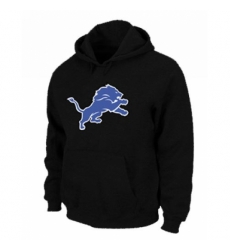 NFL Mens Nike Detroit Lions Logo Pullover Hoodie Black NFL Mens Nike Detroit Lions Logo Pullover Hoodie Black