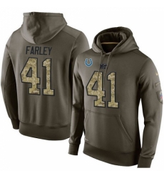 NFL Nike Indianapolis Colts 41 Matthias Farley Green Salute To Service Mens Pullover Hoodie NFL Nike Indianapolis Colts 41 Matthias Farley Green Salute To Service Mens Pullover Hoodie