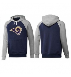 NFL Mens Nike Los Angeles Rams Logo Pullover Hoodie NavyGrey NFL Mens Nike Los Angeles Rams Logo Pullover Hoodie NavyGrey