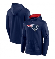 Men New England Patriots Navy On The Ball Pullover Hoodie Men New England Patriots Navy On The Ball Pullover Hoodie