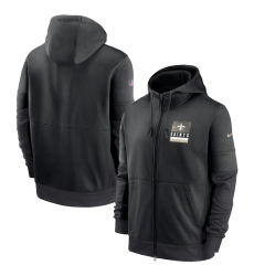 Men New Orleans Saints Nike Sideline Impact Lockup Performance Full Zip Hoodie Black Men New Orleans Saints Nike Sideline Impact Lockup Performance Full Zip Hoodie Black