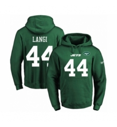 Football Mens New York Jets 44 Harvey Langi Green Name Number Pullover Hoodie Football Mens New York Jets 44 Harvey Langi Green Name Number Pullover Hoodie