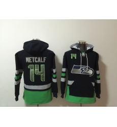 NFL Men Seattle Seahawks 14 DK Metcalf Stitched Hoodie NFL Men Seattle Seahawks 14 DK Metcalf Stitched Hoodie