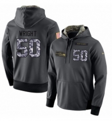 NFL Mens Nike Seattle Seahawks 50 KJ Wright Stitched Black Anthracite Salute to Service Player Performance Hoodie NFL Mens Nike Seattle Seahawks 50 KJ Wright Stitched Black Anthracite Salute to Service Player Performance Hoodie