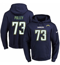 NFL Mens Nike Los Angeles Chargers 73 Spencer Pulley Navy Blue Name Number Pullover Hoodie NFL Mens Nike Los Angeles Chargers 73 Spencer Pulley Navy Blue Name Number Pullover Hoodie