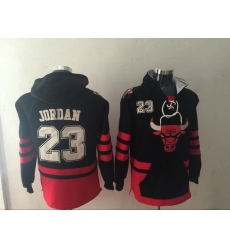 Men Chicago Bulls #23 Michael Jordan Black Name & Number Pullover NBA Hoodie Men Chicago Bulls #23 Michael Jordan Black Name & Number Pullover NBA Hoodie