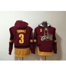 Men Cleveland Cavaliers #3 Isaiah Thomas Red Name & Number Pullover NBA Hoodie Men Cleveland Cavaliers #3 Isaiah Thomas Red Name & Number Pullover NBA Hoodie