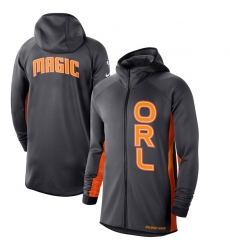 Men Nike Orlando Magic AnthraciteOrange 201920 Earned Edition Showtime Full Zip Performance Hoodie Men Nike Orlando Magic AnthraciteOrange 201920 Earned Edition Showtime Full Zip Performance Hoodie