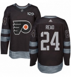 Mens Adidas Philadelphia Flyers 24 Matt Read Authentic Black 1917 2017 100th Anniversary NHL Jersey Mens Adidas Philadelphia Flyers 24 Matt Read Authentic Black 1917 2017 100th Anniversary NHL Jersey