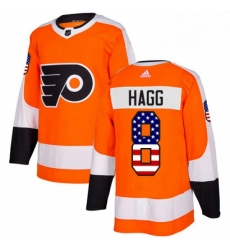 Mens Adidas Philadelphia Flyers 8 Robert Hagg Authentic Orange USA Flag Fashion NHL Jersey Mens Adidas Philadelphia Flyers 8 Robert Hagg Authentic Orange USA Flag Fashion NHL Jersey